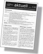 "aktuell" (Wocheninformation)